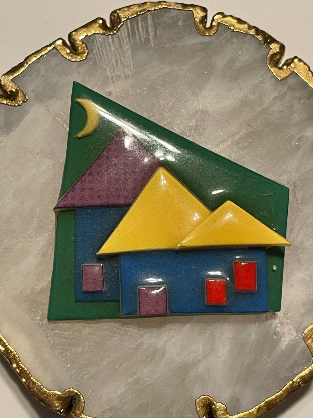 Vintage House Pins by Lucinda